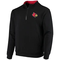 Men's Colosseum Louisville Cardinals Tortugas Logo Quarter-Zip Jacket