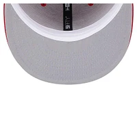 Men's New Era Red Louisville Cardinals 59FIFTY Fitted Hat