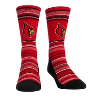 Men's Rock Em Socks Louisville Cardinals Primary Crew & Boxer Briefs Combo Pack