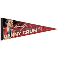 WinCraft Louisville Cardinals 12" x 30" Fanion Premium Denny Crum Legacy Collection