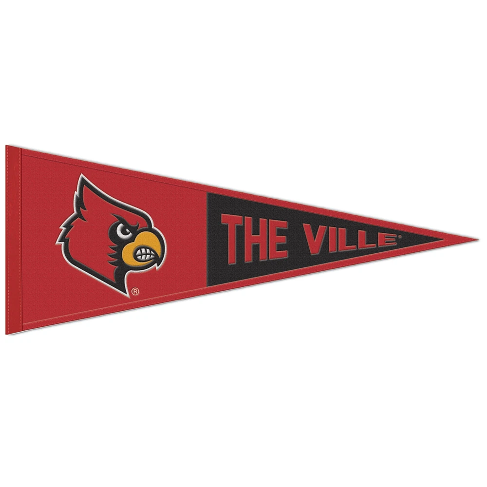 WinCraft Louisville Cardinals 13" x 32" Slogan Pennant