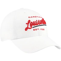 Women's '47 White Louisville Cardinals Sidney Clean Up Adjustable Hat