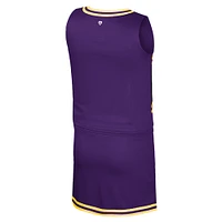 Girls Youth Colosseum Purple LSU Tigers Cheerleader Top & Skirt Set