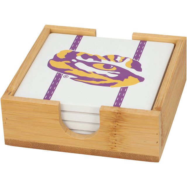 Ensemble de dessous de verre uniforme de l'équipe LSU Tigers