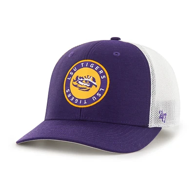 Casquette '47 Purple LSU Tigers Unveil Trophy Flex pour homme