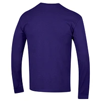 Men's Champion LSU Tigers Basic Arch Long Sleeve T-Shirt