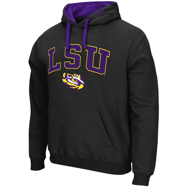 Sweat à capuche Colosseum LSU Tigers Big & Tall Arch Logo 2.0 pour homme