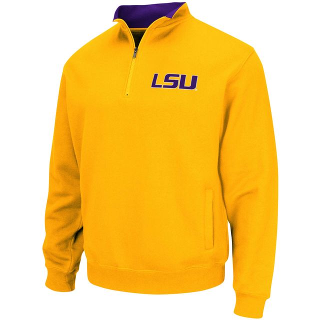 Veste Colosseum Gold LSU Tigers Tortugas Logo Quarter-Zip pour homme