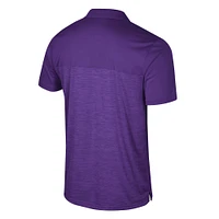 Men's Colosseum Purple LSU Tigers Big & Tall Langmore Polo