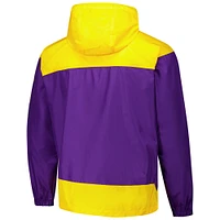 Men's Columbia Purple LSU Tigers Flash Challenger II Omni-Shade Full-Zip Windbreaker Jacket