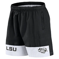 Men's Fanatics Black LSU Tigers Elements Intensity Woven Shorts