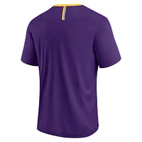 Men's Fanatics Purple LSU Tigers Defender Fade Slant T-Shirt