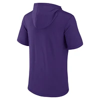 Men's Fanatics  Purple LSU Tigers Primary Logo Hoodie T-Shirt