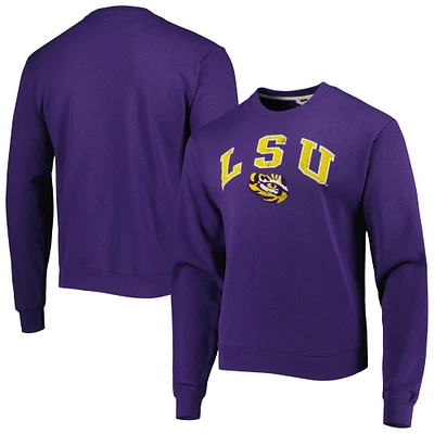 Sweat à capuche léger pour homme League Collegiate Wear Purple LSU Tigers 1965 Arch Essential