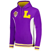 Men's Mitchell & Ness Purple LSU Tigers Team Legacy French Terry Pullover Hoodie