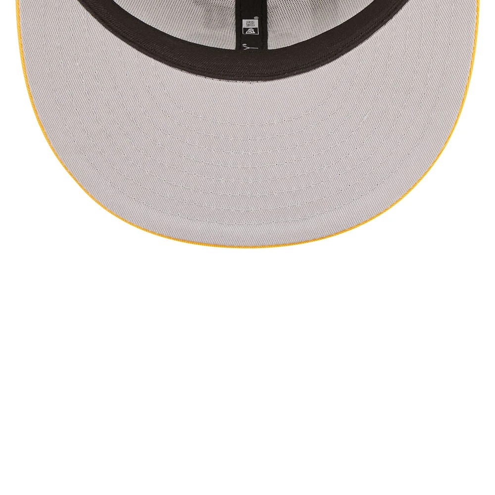 Men's New Era White/Purple LSU Tigers Retro Sport 9FIFTY Snapback Hat
