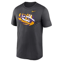 Men's Nike Anthracite LSU Tigers Primetime Legend Alternate Logo T-Shirt