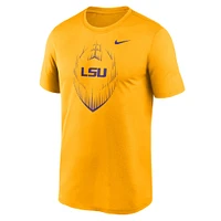 Men's Nike Gold LSU Tigers Primetime Legend Icon Performance T-Shirt