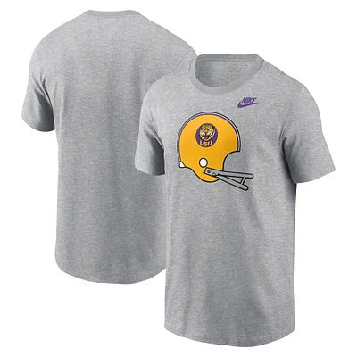 T-shirt Nike Heather Grey LSU Tigers Legacy pour homme