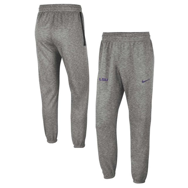 Pantalon de performance Nike Heather Grey LSU Tigers Team Logo Spotlight pour homme