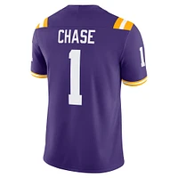 Men's Nike Ja'Marr Chase Purple LSU Tigers Alumni Game Jersey