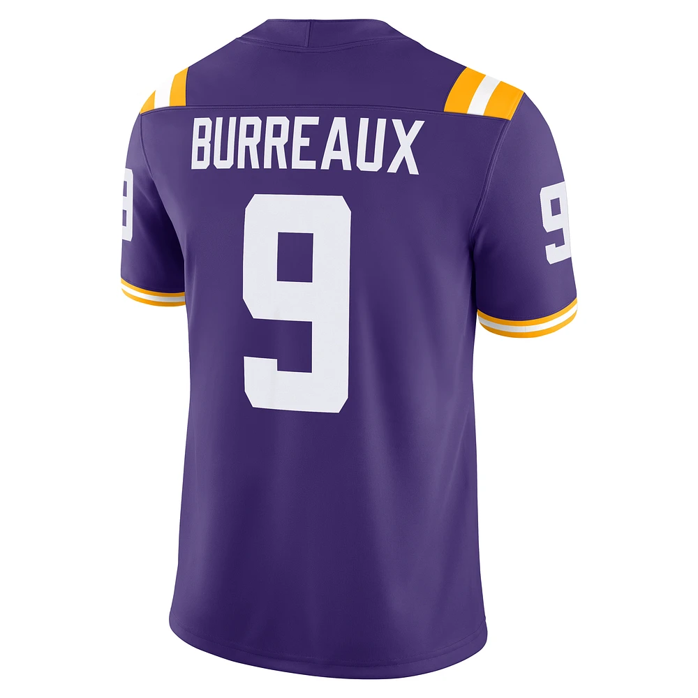 Maillot Nike Joe Burrow violet pour homme des LSU Tigers Burreaux Alumni Game