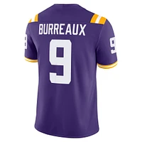 Maillot Nike Joe Burrow violet pour homme des LSU Tigers Burreaux Alumni Game