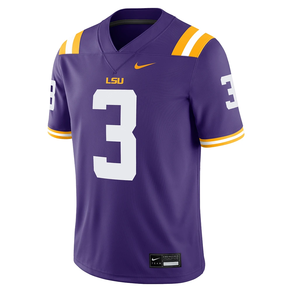 Men's Nike Odell Beckham Jr. Purple LSU Tigers Alumni Game Jersey