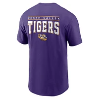 Men's Nike Purple LSU Tigers 2-Hit T-Shirt