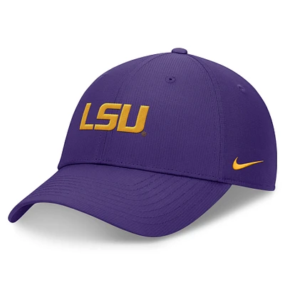 Casquette ajustable Nike Purple LSU Tigers 2024 On-Field Performance pour homme