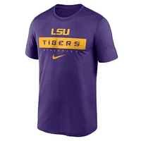 Men's Nike Purple LSU Tigers 2024 Sideline Legend Performance  T-Shirt