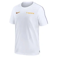 Men's Nike LSU Tigers 2024 Sideline Coach Performance Top