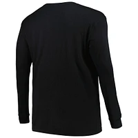 Men's Profile Black LSU Tigers Big & Tall Pop Long Sleeve T-Shirt