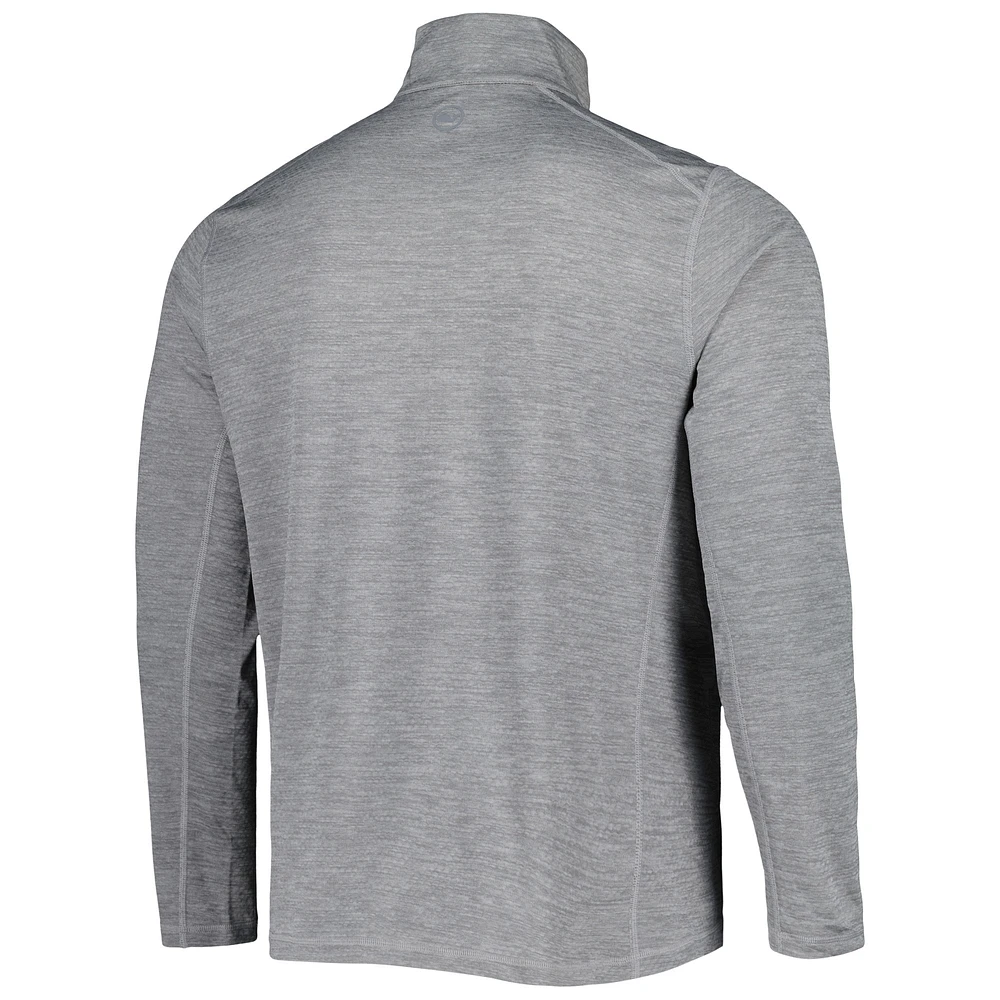 Sweat-shirt Vineyard Vines gris LSU Tigers Sankaty pour homme