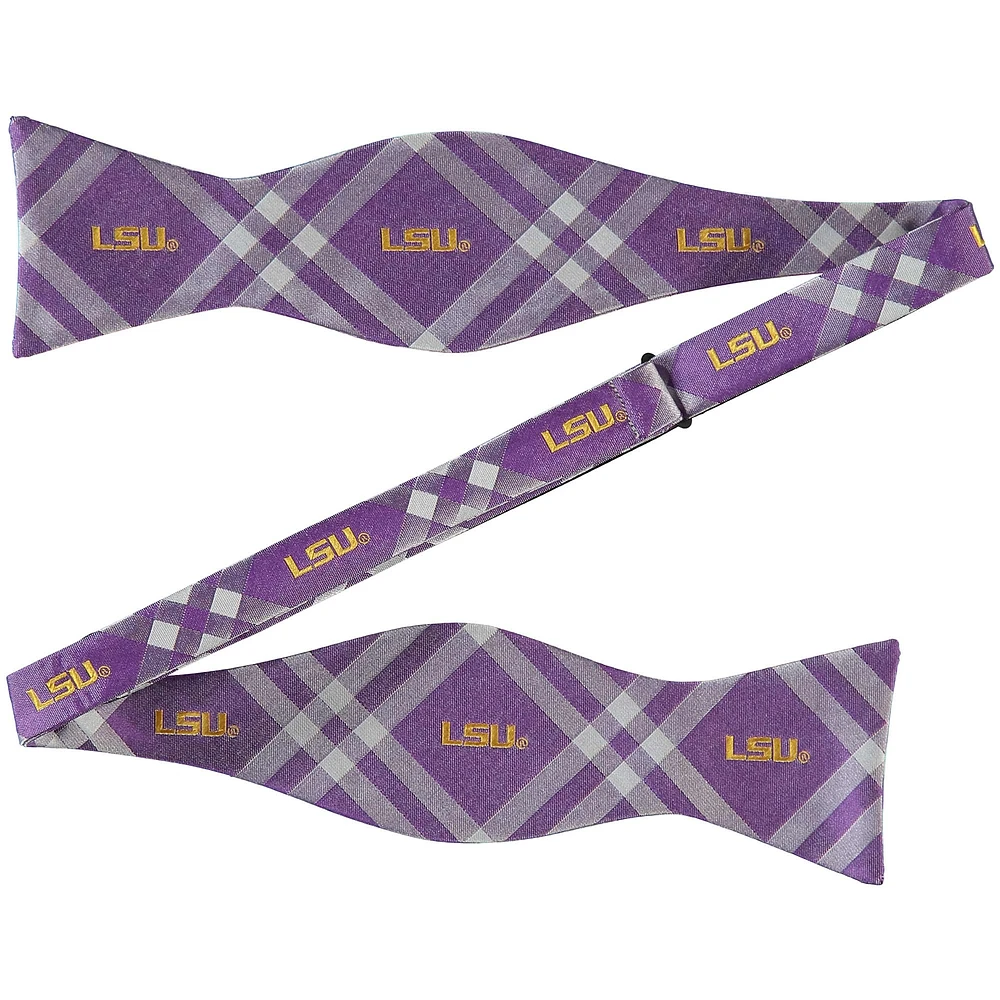 Purple LSU Tigers Rhodes Self-Tie Bow Tie