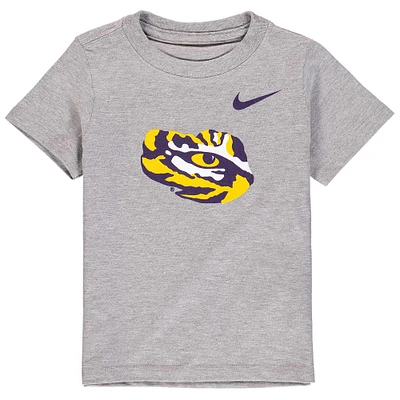 T-shirt à logo Nike LSU Tigers gris chiné pour tout-petit