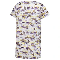 Women's Smith & Quinn White LSU Tigers Blake V-Neck T-Shirt
