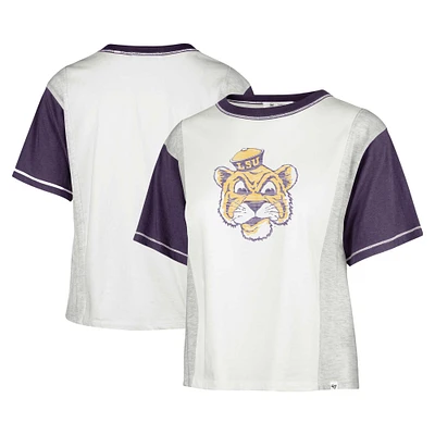 T-shirt blanc '47 LSU Tigers Vault Premier Tilda pour femmes