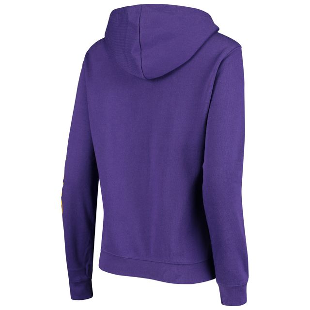 Sweat à capuche Colosseum Purple LSU Tigers Loud and Proud pour femme