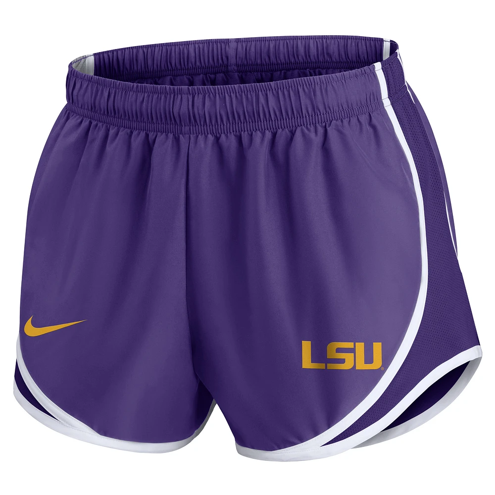 Women's Nike Purple LSU Tigers Primetime Tempo Performance Shorts