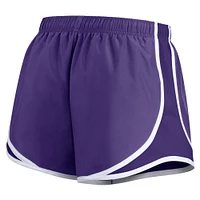 Women's Nike Purple LSU Tigers Primetime Tempo Performance Shorts