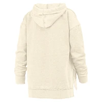 Women's Pressbox  Cream LSU Tigers Marni Pullover Hoodie