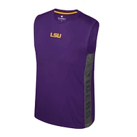 Youth Colosseum Purple LSU Tigers Smak Talk Sleeveless T-Shirt