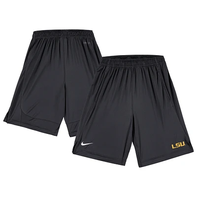Short Nike LSU Tigers Fly Performance anthracite pour jeune