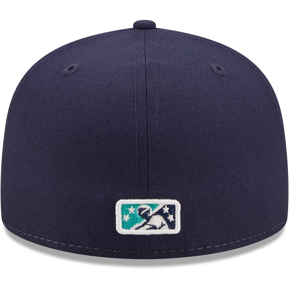 NWE LYNHIL MARINE NONE MIB AUTHENTIC COLLECTION 59FIFTY HATMENHIC