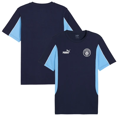 T-shirt Puma bleu marine Manchester City ftblARCHIVE pour homme