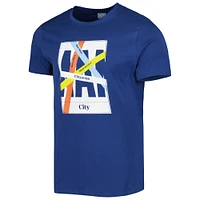 Men's Blue Manchester City Art T-Shirt