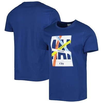 Men's Blue Manchester City Art T-Shirt