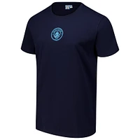 Men's Navy Manchester City Retro T-Shirt
