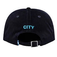 Men's Navy Manchester City Snow Beach Adjustable Hat